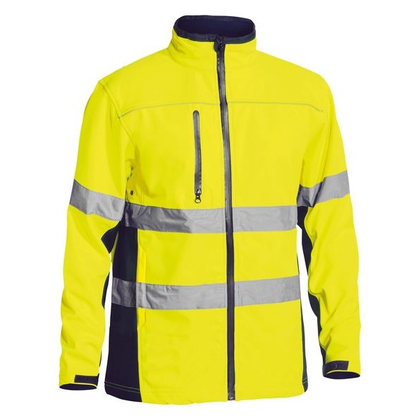 Bisley D/N Soft Shell Hi-Vis Jacket - Workwear | Jackets/Jerseys NZ