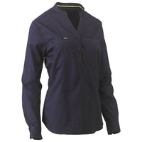 Thumbnail for Bisley Women's Closed Front Shirt - Workwear Wo NZ | Womens Closed Front Shirt