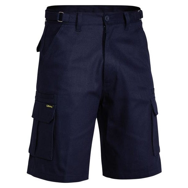 Bisley Original 8 Pocket Mens Cargo Shorts - Khaki | Work Shorts NZ