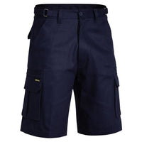 Thumbnail for Bisley Original 8 Pocket Mens Cargo Shorts - Khaki | Work Shorts NZ