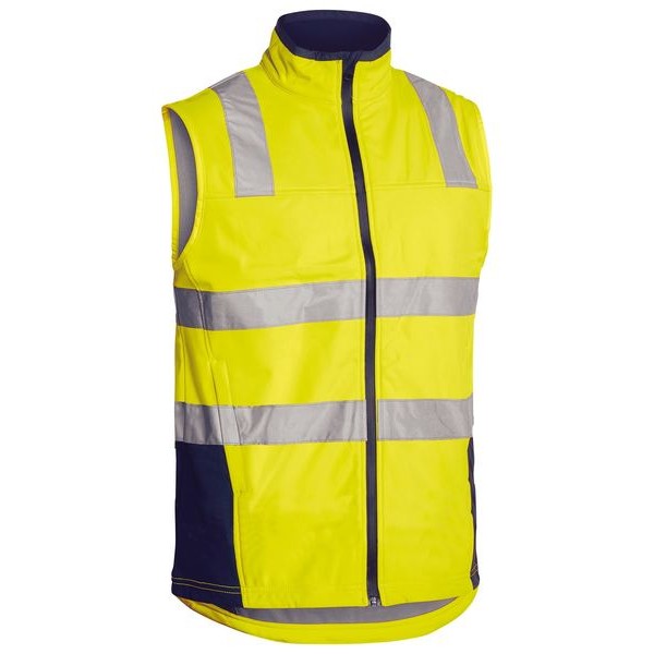 Bisley Hi-Vis Soft-Shell Vest - Workwear | Hi Vis Vests NZ