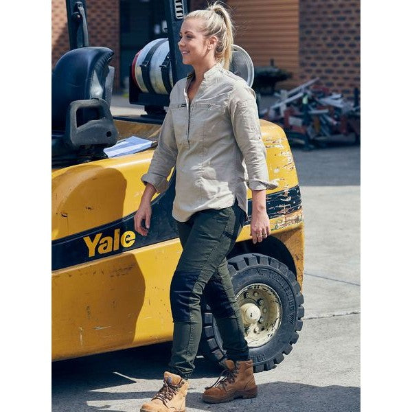 Bisley Women's Flex & Move Stretch Cargo Pants - Workwear NZ | Womens Cargo Pants