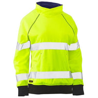 Thumbnail for Bisley women's Taped Hi-Vis Fleece Jumper