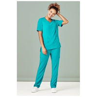 Thumbnail for Fashion Biz Biz Care Womens Avery Slim Leg Scrub Pant - Workwea...
