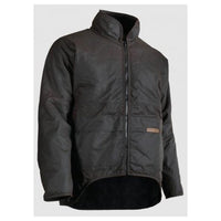 Thumbnail for STYX MILL Oilskin Brown Long - Sleeve Jacket - Workwear NZ | JA...