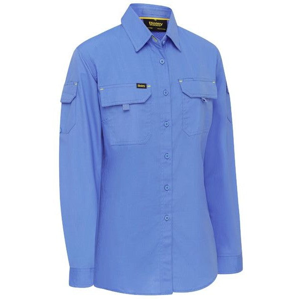 Bisley Women's X Airflow Ripstop Shirt - Workwear NZ | Womens Ripstop Shirt