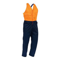 Thumbnail for Bison Overall Easy Action Polycotton Zip Black