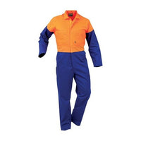 Thumbnail for Bison Overalls Workzone Day/Only Polycotton Zip NZ | Work Overalls