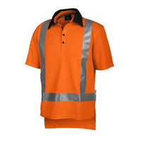Thumbnail for Stoney Creek Hi Vis Silverdry Short Sleeve Polo - Orange