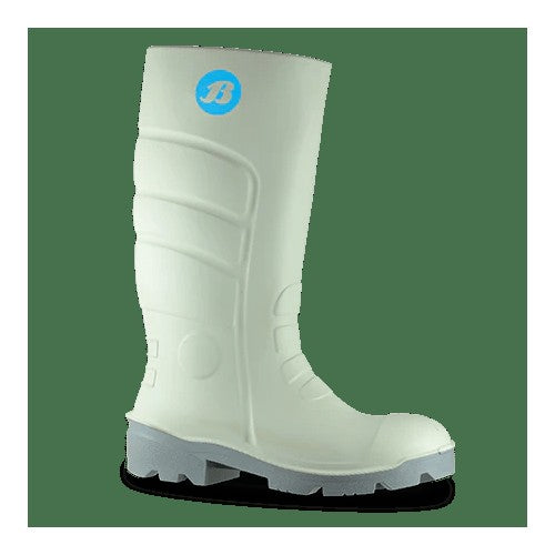 Bata Worklite Insulated Gumboot White - Steel Cap Thermal Safety | Work Boots NZ