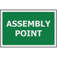 Thumbnail for Assembly Point Sign - Rigid Plastic
