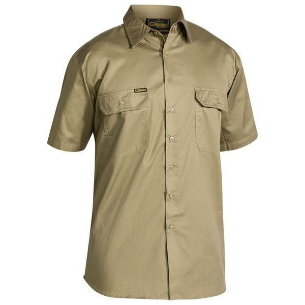 Bisley Cool Lightweight Drill Shirt - Workwear | Button Down Shirts NZ