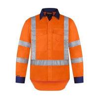 Thumbnail for Bison Shirt TTMC Lightweight Cotton Orange - Workwea