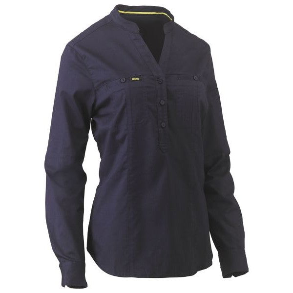 Bisley Women's Closed Front Shirt - Workwear Wo NZ | Womens Closed Front Shirt