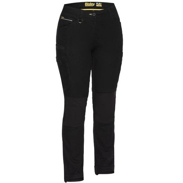 Bisley Women's Flex & Move Stretch Cargo Pants - Workwear NZ | Womens Cargo Pants