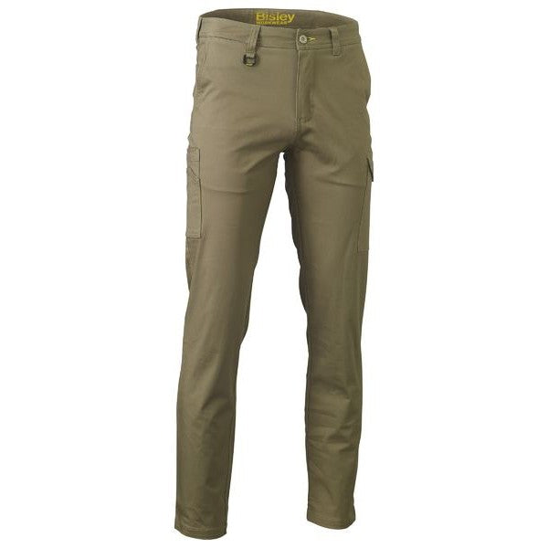 Bisley Stretch Cotton Drill Cargo Pants - Workwear | Work Pants NZ
