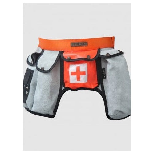 Styx Mill Leather Multi Pouch Toolbelt - Grey - Workwear NZ | A...