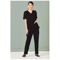 Thumbnail for Biz Care Women's Avery V-Neck Scrub Top