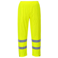 Thumbnail for Portwest Hi - Vis Rain Pants H441 - Kiwi Workgear