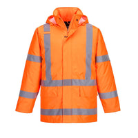 Thumbnail for Portwest TM600 - TTMC - W17 X Back Winter Traffic Jacket - Kiwi Workgear