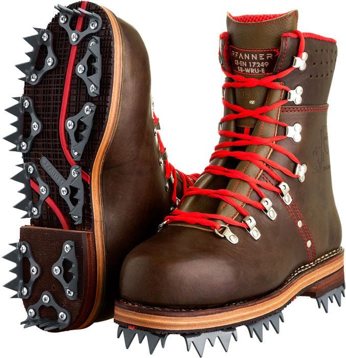 PROTOS Piz Buin Spiked Chainsaw Protection Class 1 Boot - Kiwi Workgear