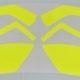 Protos Sticker Kit PROTOS® HELMET - 20 Neon Yello - Kiwi Workgear