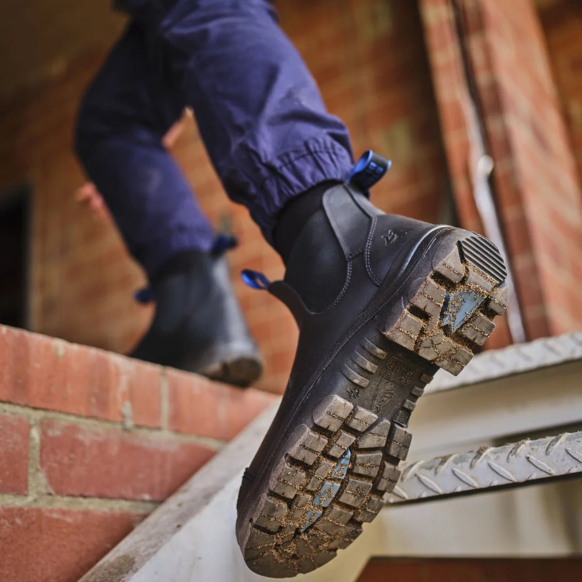 Steel Blue Hobart Scuff - Black - Kiwi Workgear