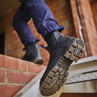 Thumbnail for Steel Blue Hobart Scuff - Black - Kiwi Workgear