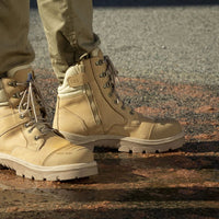 Thumbnail for Steel Blue Southern Cross Zip Scuff - Sand - Kiwi Workgear