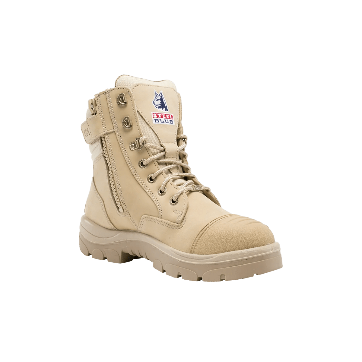 Steel Blue Southern Cross Zip Scuff - Sand - Kiwi Workgear