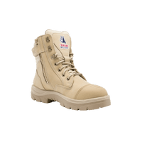 Thumbnail for Steel Blue Southern Cross Zip Scuff - Sand - Kiwi Workgear