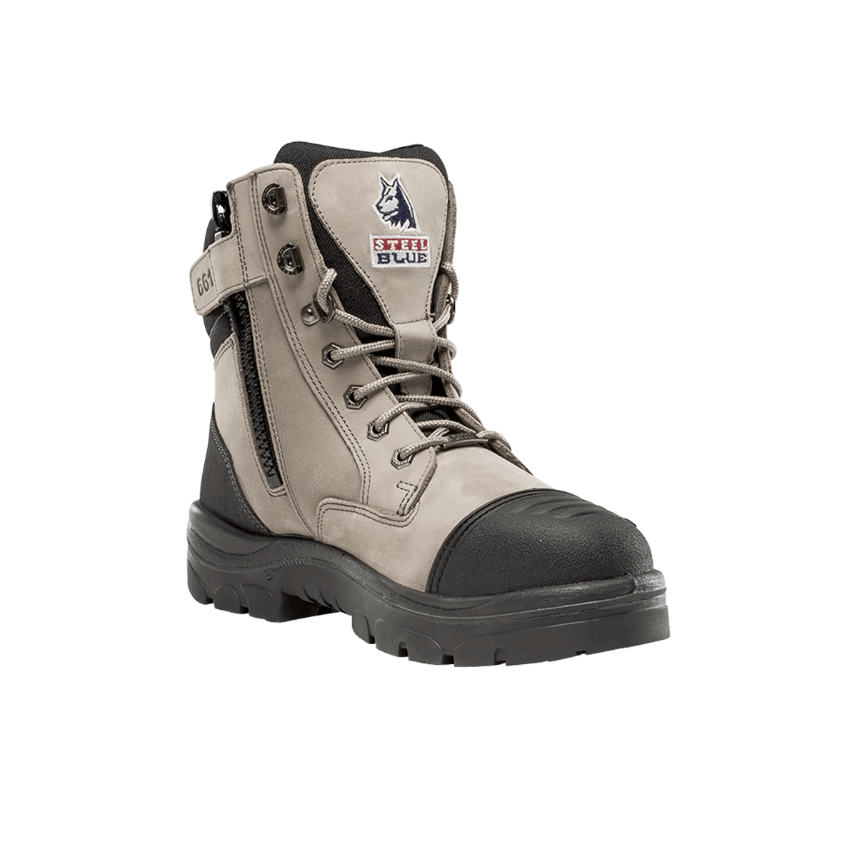 Steel Blue Southern Cross Zip Scuff - Slate - Kiwi Workgear
