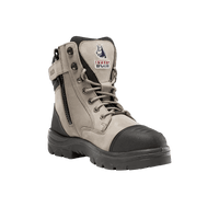 Thumbnail for Steel Blue Southern Cross Zip Scuff - Slate - Kiwi Workgear