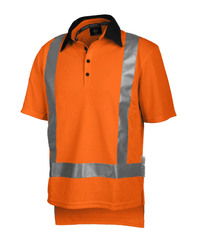 Thumbnail for Stoney Creek Hi Vis Silverdry Short Sleeve Polo - Kiwi Workgear