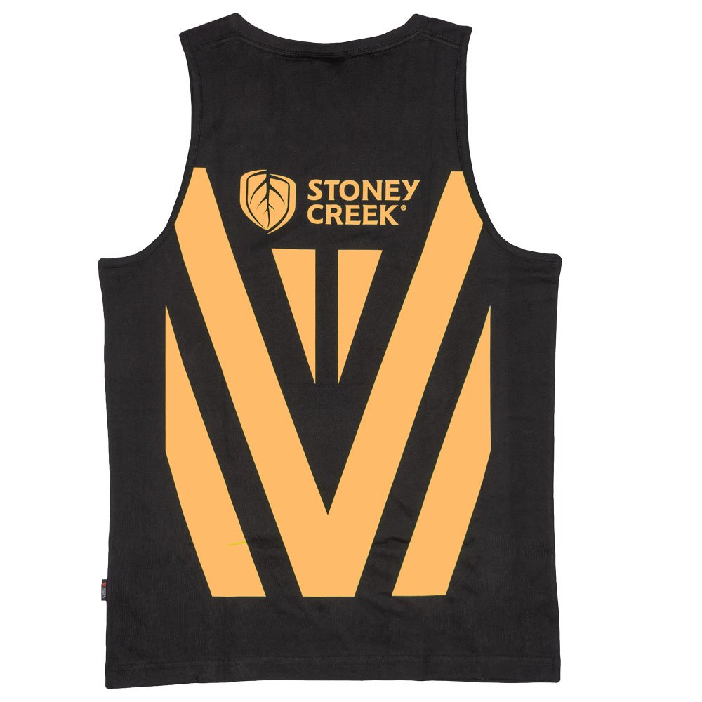 Stoney Creek Loud and Proud Singlet - Orange - Kiwi Workgear