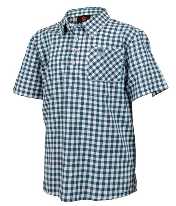 Stoney Kids CheckKid Shirt - Kiwi Workgear