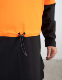 Thumbnail for Swazi Huron Anorak Blaze Orange/Black - Kiwi Workgear