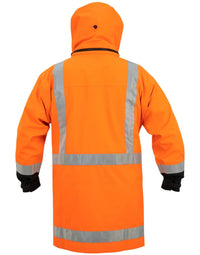 Thumbnail for Swazi Saturn Jacket Blaze Orange/Black - Kiwi Workgear