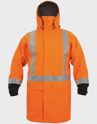 Thumbnail for Swazi Saturn Jacket Blaze Orange/Black - Kiwi Workgear