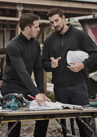 Thumbnail for Syzmik Unisex Merino Wool Mid - Layer Pullover - Kiwi Workgear