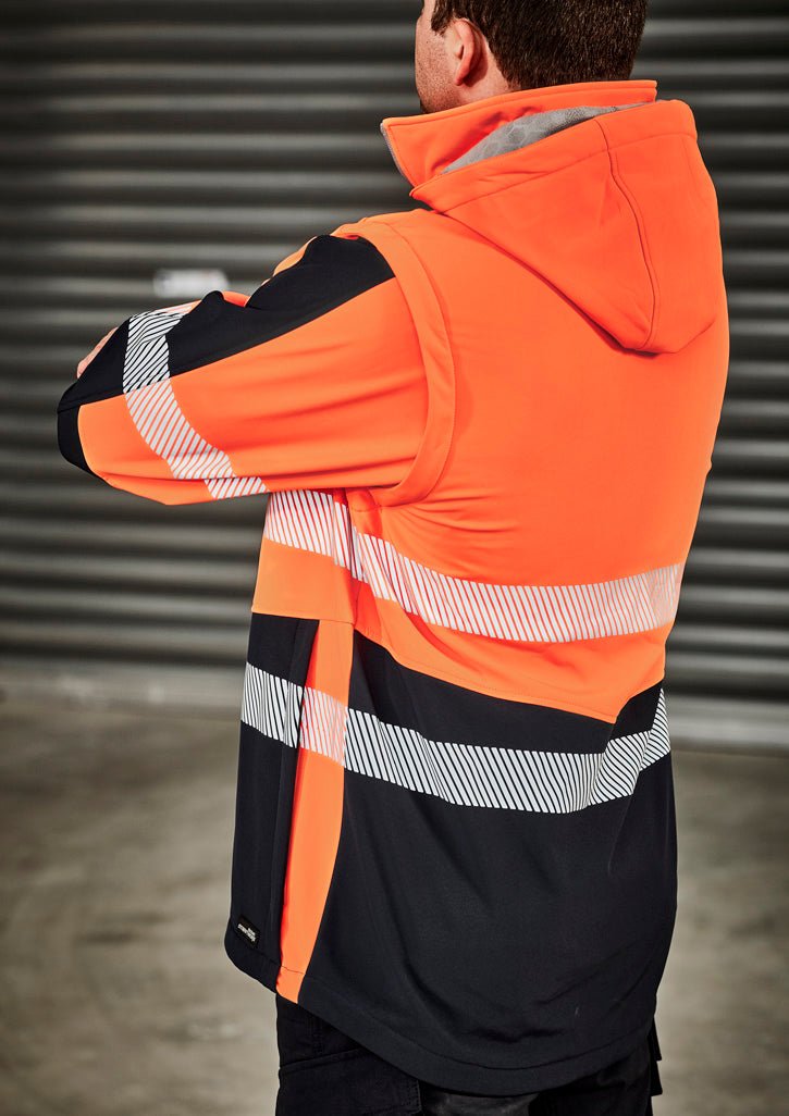 Syzmik Unisex Streetworx 2 In 1 Stretch Softshell Jacket - Kiwi Workgear
