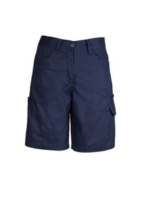 Thumbnail for Syzmik Womens Plain Utility Shorts - Kiwi Workgear
