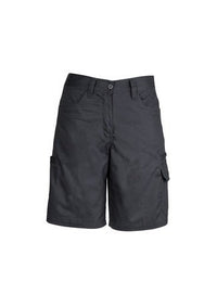 Thumbnail for Syzmik Womens Plain Utility Shorts - Kiwi Workgear