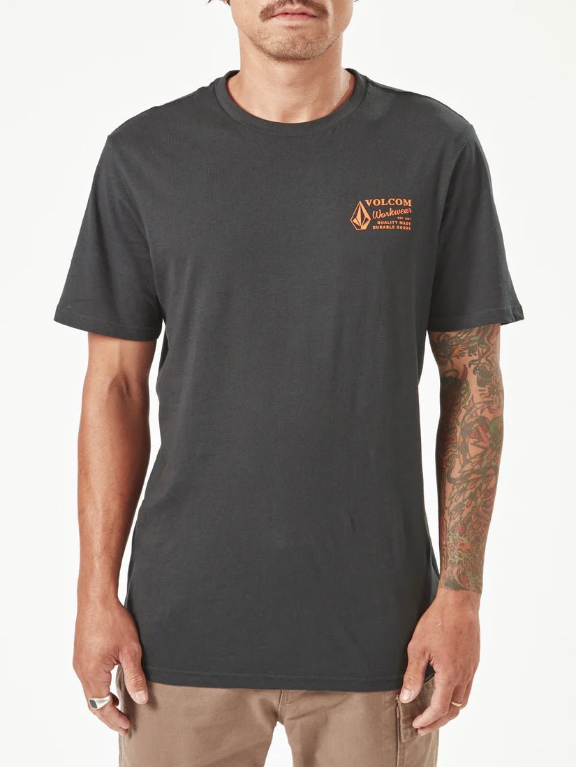 Volcom Mens Workwear Tee - Short Sleeve - Kiwi Workgear