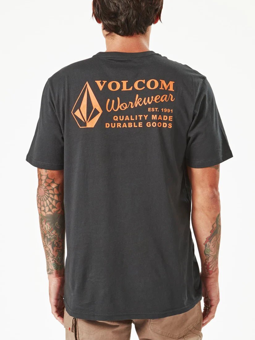 Volcom Mens Workwear Tee - Short Sleeve - Kiwi Workgear