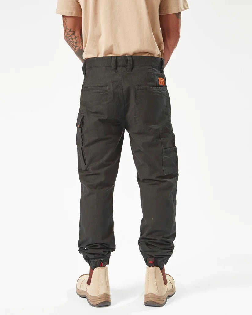 Volcom Workwear Caliper Cuff Pants - Black - Kiwi Workgear