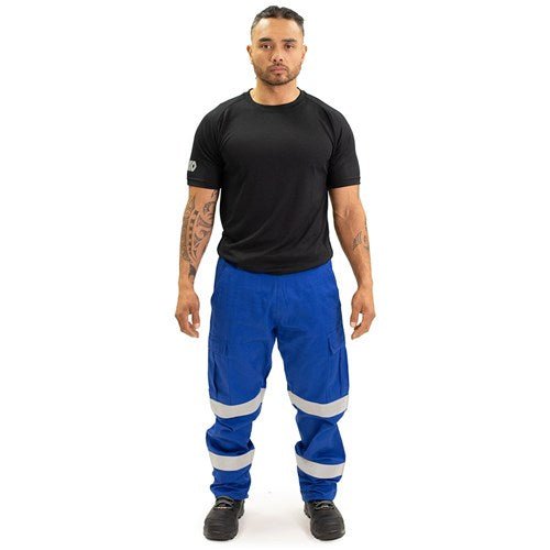 Arcguard 240gsm 11 cal FR Natural Fibre Taped Cargo Trouser - Kiwi Workgear