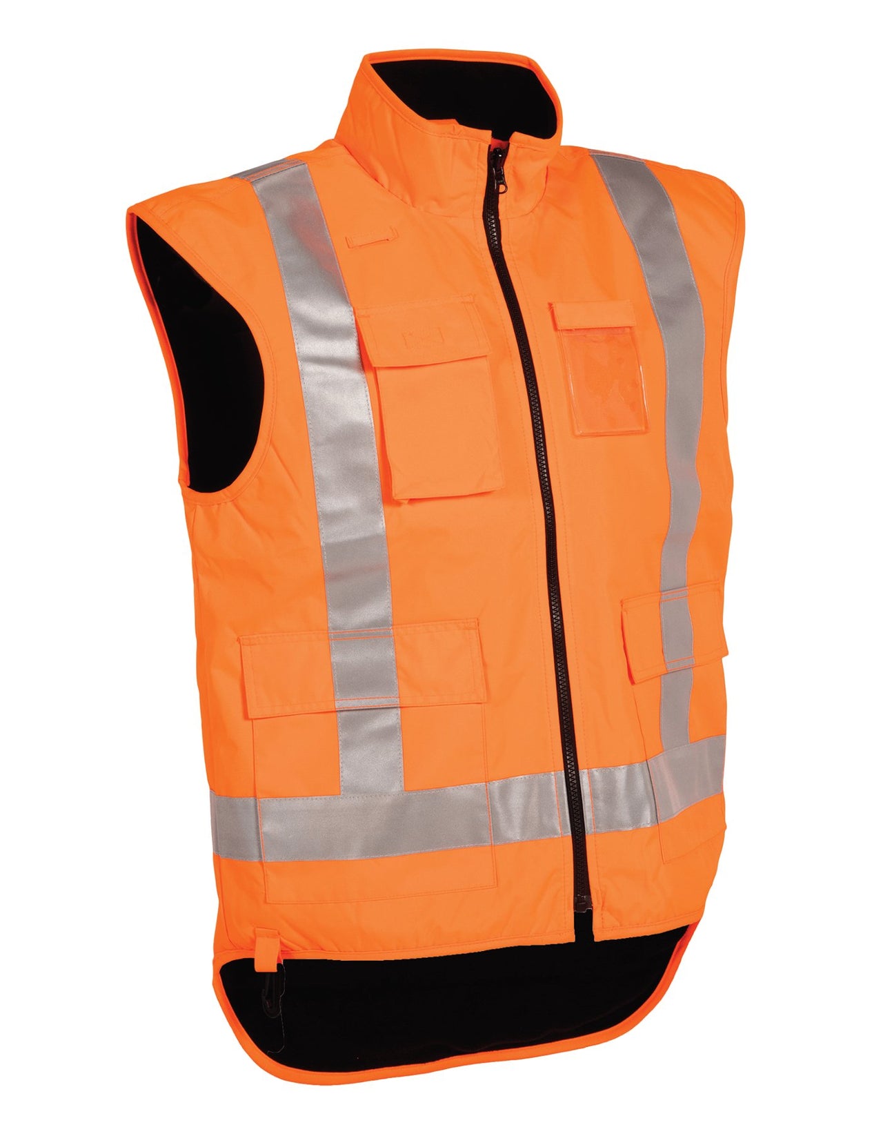 BetaCraft Tuffviz Highway Fleece-Lined Vest - Kiwi Workgear