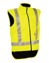 Load image into Gallery viewer, BetaCraft Tuffviz Highway Fleece-Lined Vest - Kiwi Workgear
