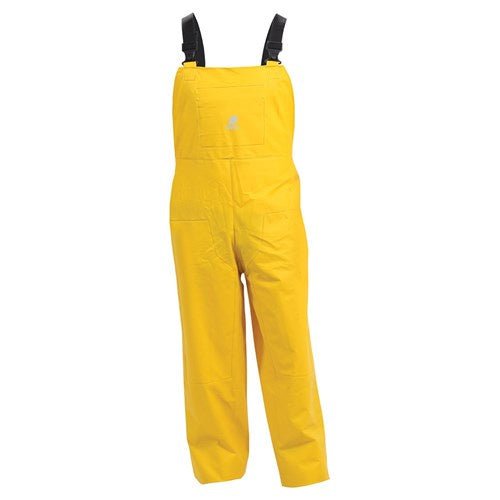 BIB TROUSER STAMINA PVC YELLOW - Kiwi Workgear